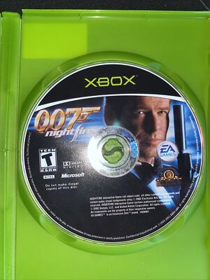 Xbox 007 Nightfire James Bond Game Only
