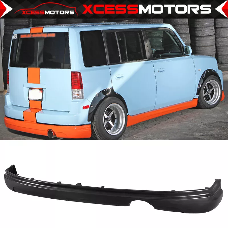 Fits 03 07 Scion xB K Style Rear Bumper Lip Lower Spoiler Guard