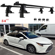 54 Roof Rack Cross Bar Luggage Cargo Carrier W Lock For Toyota Corolla L Le Se