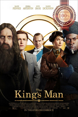 THE KINGS MAN 2021 ORIGINAL OFFICIAL CINEMA FILM MOVIE PRINT PREMIUM POSTER