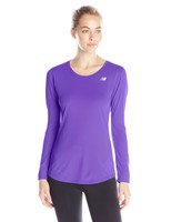 Balance Women's Accelerate Long Sleeve Shirt Bluefin Medium on sale Balance Women's Accelerate Long Sleeve Shirt Bluefin Medium on sale
