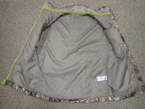 CABELAS ZONZ WOODLANDS CAMOFLAUGE VEST Size Small Youth GREAT PATTERN COMBO - Picture 8 of 11