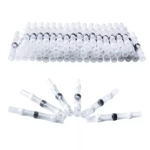 1000PCS Solder Seal Sleeve Heat Shrink Butt Wire Connectors Waterproof Terminals - Picture 10 of 22