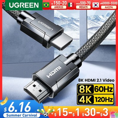 8K HDMI-Compatible Cable for Xiaomi TV Box PS5 USB HUB Ultra High Speed Cable