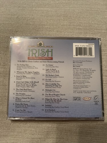 Irish Homecoming by Bill Gaither (Gospel) (CD, Oct-2000, 2 Discs, Brand New - Picture 2 of 3