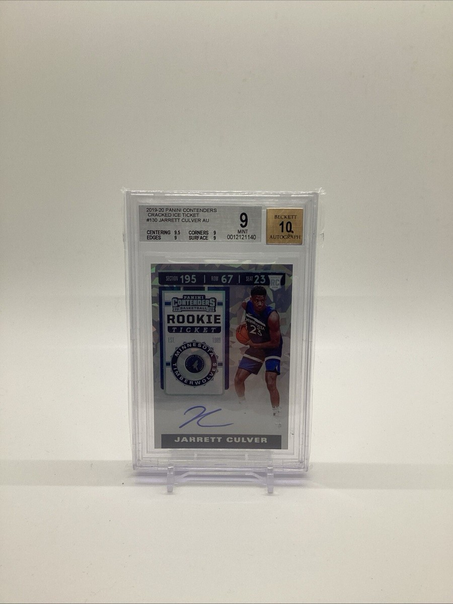 2019 Panini Contenders Optic Ticket Blue Prizm /25 Jarrett Culver 