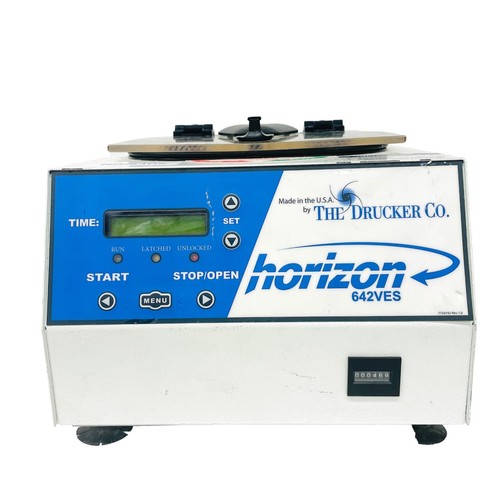The Drucker Co Horizon 642VES Laboratory Centrifuge Equipment, Made in USA - Picture 5 of 14
