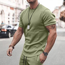 Men'S Short Sets 2 Piece Summer Outfits Track Suits For Mens Casual Sports