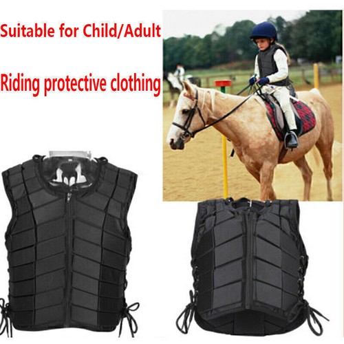 Gilet De Protection équestre Luminexia – Réglable, Absorbant Les Chocs, Unisexe Adulte Et Enfant