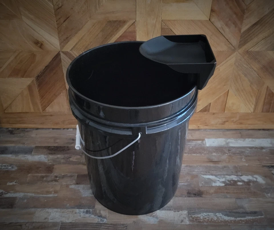DIY Composting Toilet Urine Diverter, "Snap-On" Model - Image 2 of 4