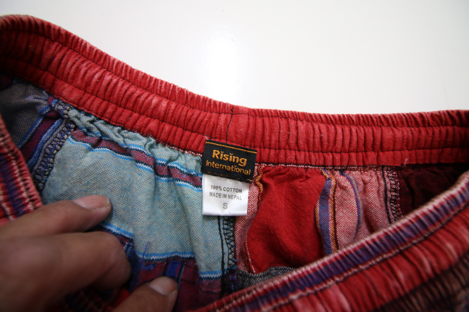 Rising International Patchwork Cargo Pants Womens… - image 8