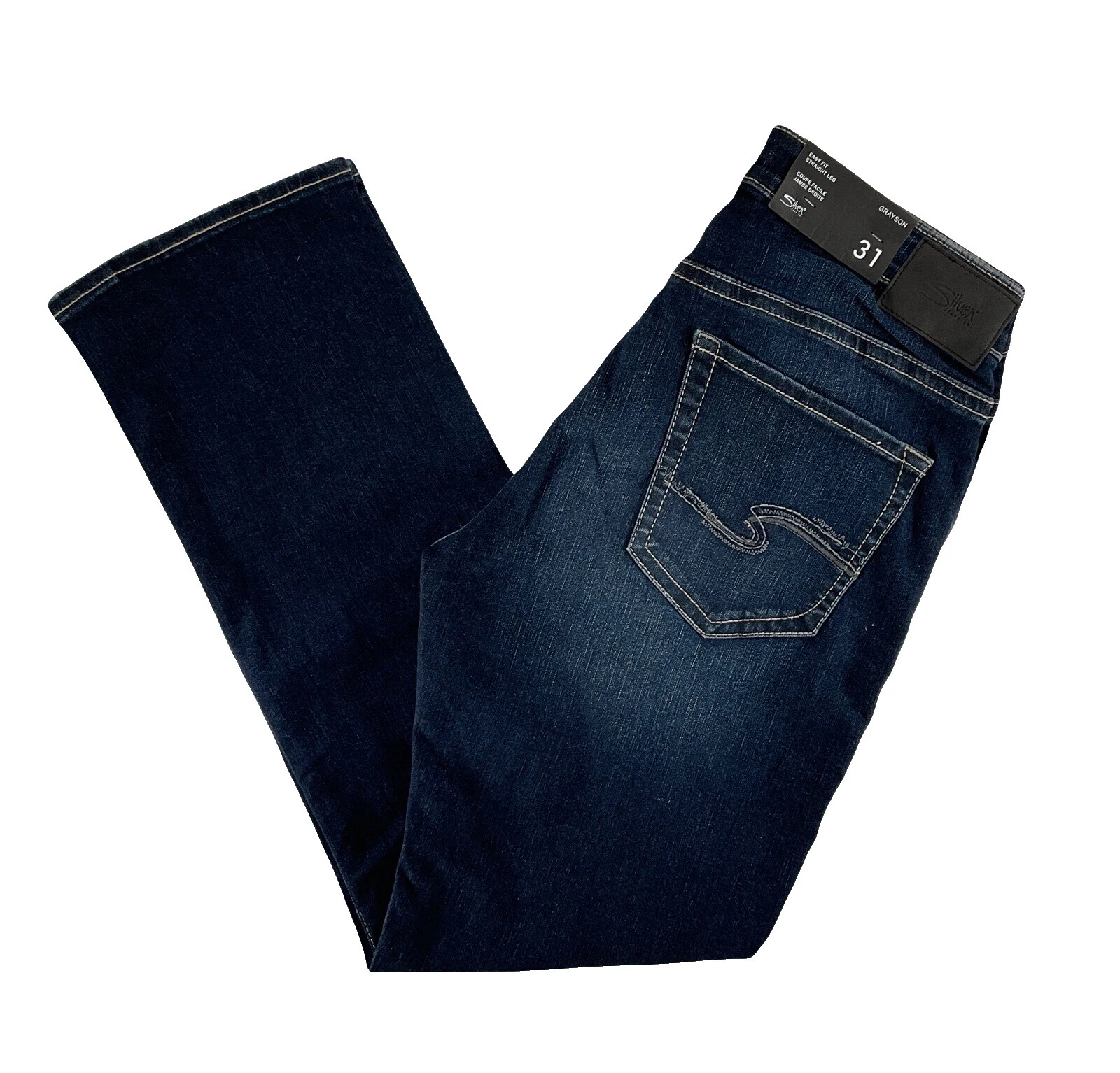 Jeans de algodón para hombres Silver Jeans