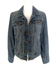 Old Navy Women Denim Jacket Size Small - Ships FREE