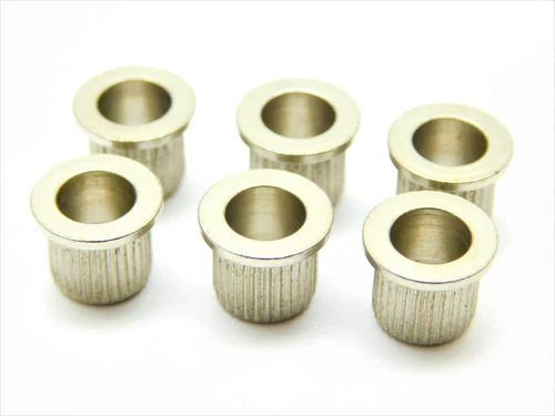 String through Ferrules for Guitar Large size Vintage Chrome, Black, Gold