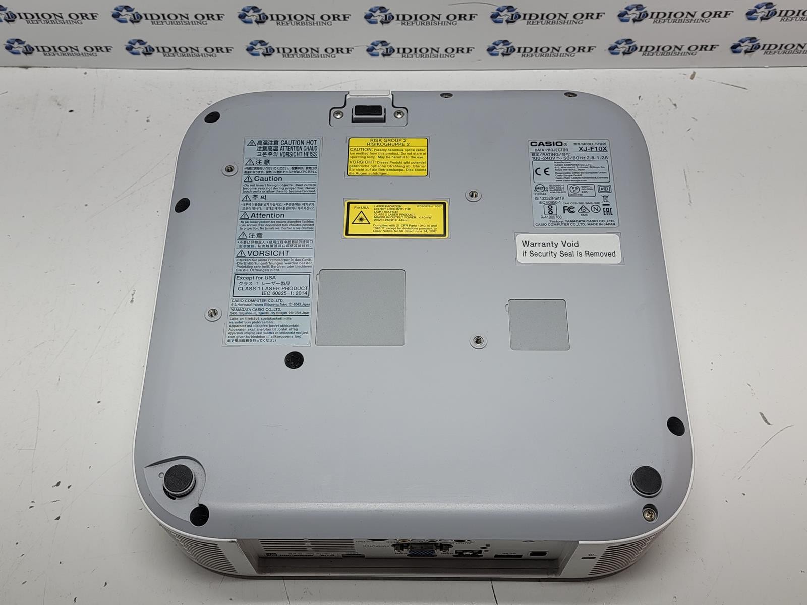 CASIO Projector XJ-F10X, Grade B, SKU 16855