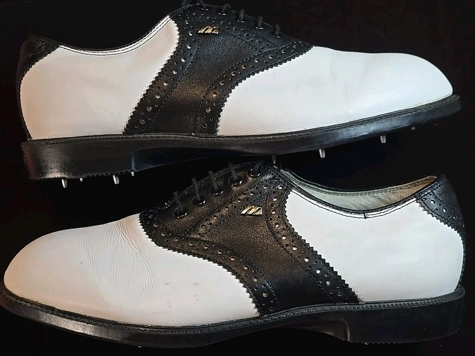MIZUNO Men Leather MST 9827 Golf Shoes Size 9 Ping Calloway Cobra - Image 2 of 4