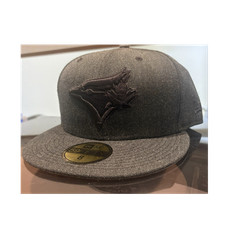 New Era Toronto Blue Jays MLB Cap Black Fitted Baseball Size 8