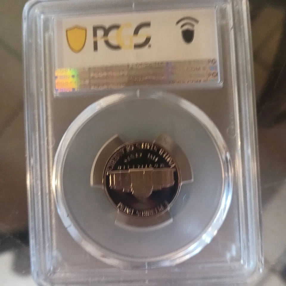 1981-S Proof Jefferson Nickel PCGS PR69DCAM Type 1 - Image 2 of 2