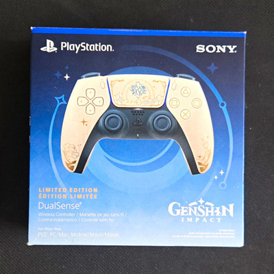 Sony DualSense Genshin Impact Limited Edition Box For PS5 [No Controller]