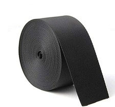HORNO 10 Yards 2 Inch Wide Black Nylon Webbing Strap 2 Inch,