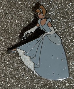Cinderella Blue Dress Stellar Badger LE 35 Fantasy Pin