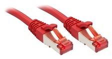 Lindy Cat.6 S/FTP networking cable Red 0.5 m Cat6 S/FTP S-STP 