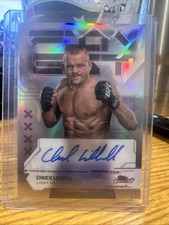2025 Topps Finest - Chuck Liddell Auto Refractor - On Card Autograph FA-CL UFC