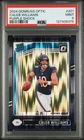 2024 Panini Donruss Optic #201 Caleb Williams Purple Shock PSA 9