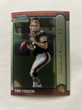 TIM COUCH 1999 Bowman Chrome Rookie RC #158 CLEVELAND BROWNS