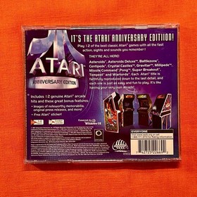 Atari Anniversary Edition (Sega Dreamcast, 2001) with Manual