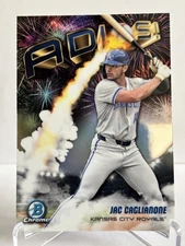 2025 bowman chrome Adios JAC CAGLIANONE #AD-3 ROYALS