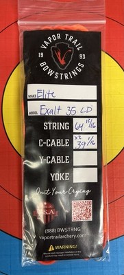 Vaportrail String And Cable For Elite Exhalt 35 LD Orange