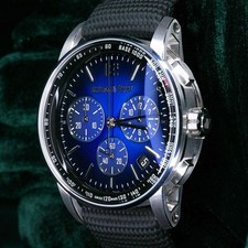 Audemars Piguet Code 11.59 Chronograph Smoked Blue Strap MINT FULL SET 26393BC 6