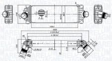 Ladeluftkühler Für FORD Tourneo Custom V362 Bus Transit 15-24 2011906