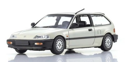 MAXICHAMPS 940161500 1/43 HONDA CIVIC 1990 WHITE Diecast Model Car