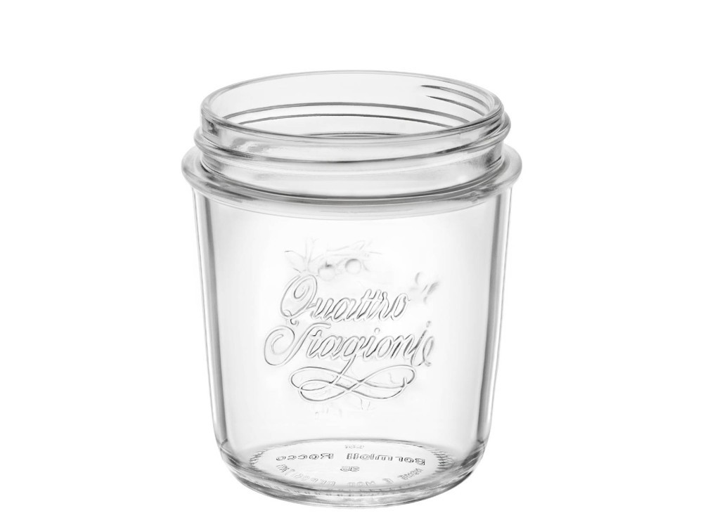 Pack Of 6 Jars 4 Seasons Wide Mouth Cl32 Bormioli Rocco