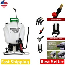 Tree & Turf Pro 4-Gal Sprayer - USA Made, Stainless Wand, 3 Nozzles, Pro Grade