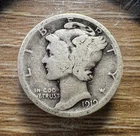 1919-S Mercury Dime - Actual Coin Shown - Free Shipping & Tracking INV#249