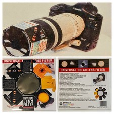 DayStar Universal Solar Lens Filter For 70-89 mm Binoculars, Cameras, Telescopes