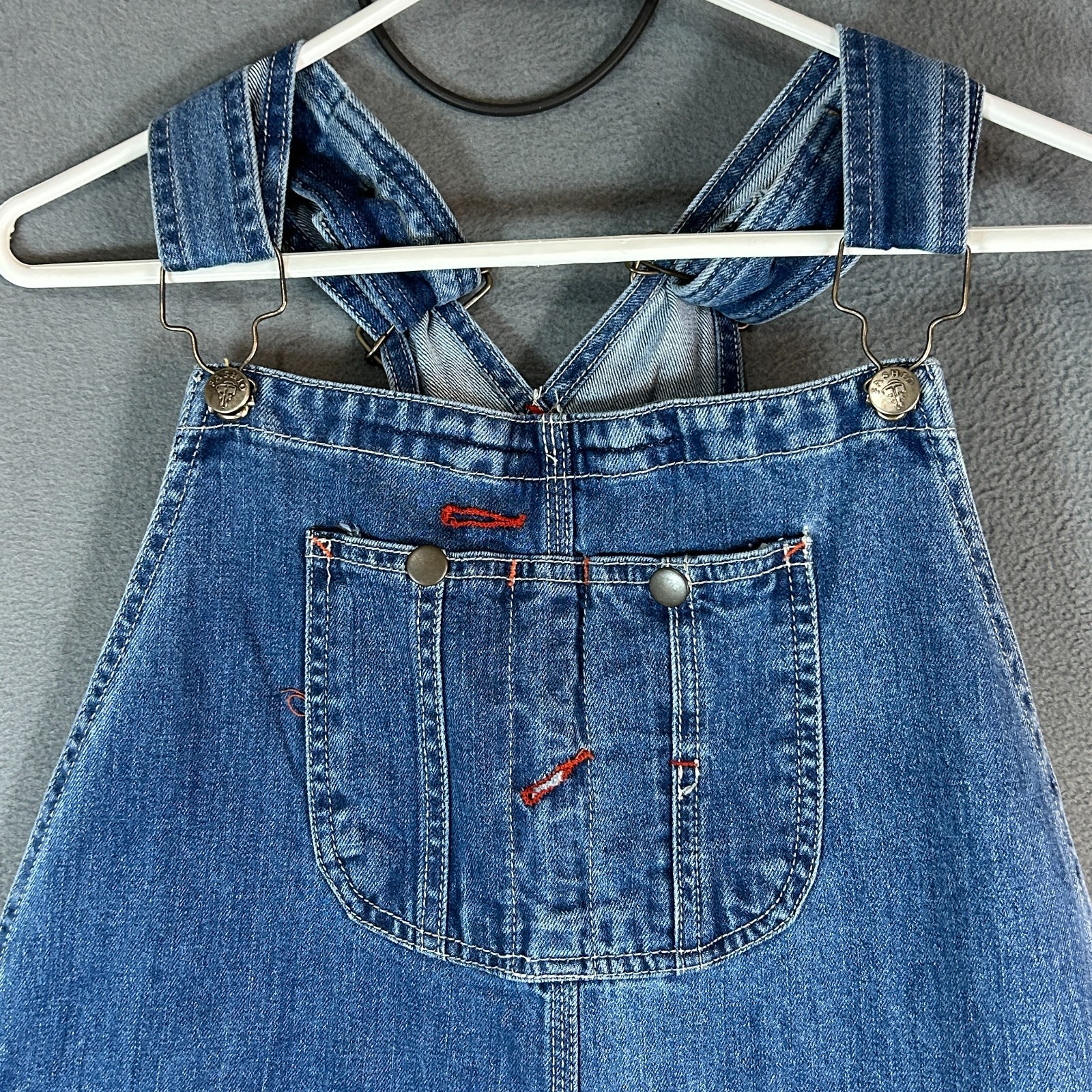 Denim Carpenter Bib Overalls Mens 38x34 W/Pockets Stretch Denim Dungarees NWT
