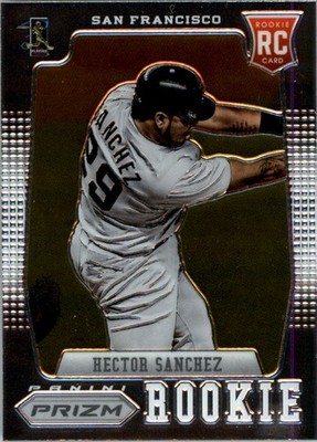 2012 Panini Prizm #172 Hector Sanchez RC - BB