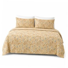 Boho Floral Sheet Set, Ultra Soft Double Brushed Microfiber Bed Queen 25134