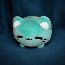 Aurora 14274 Enchanting Tasty Peach Mint Meowchi Plush Toy Cat 7 inch