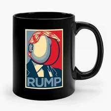 Donald Trump Rump Ceramic Mug Anti Trump Mug 11Oz Coffee Tea Mug