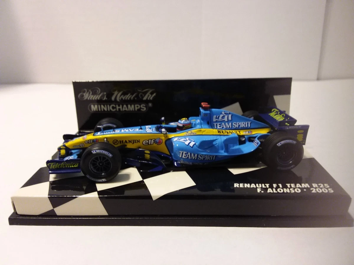 MINICHAMPS 1:43 Diecast Formula 1 Cars 2005 Vehicle Year for sale