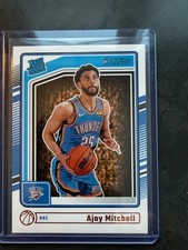 2024-25 Panini Donruss - Ajay Mitchell #218 (Rookie Card) BV $5