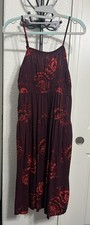 Burgundy Sundress Old Navy Size XS Petite 