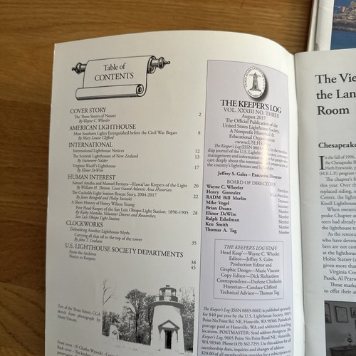 The Keepers Log Magazines Lighthouse 2014 - 2020 commemorative Lot of 11 - Foto 6 di 13