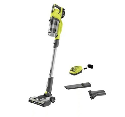 Ryobi ONE 18V Stick Vacuum Cleaner Kit With 4Ah Battery -PCL702K  Brand New