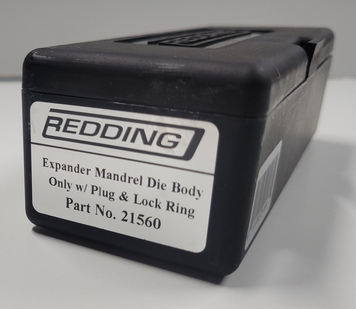 21560 REDDING EXPANDING MANDREL DIE BODY W/DIE PLUG/LOCK RING